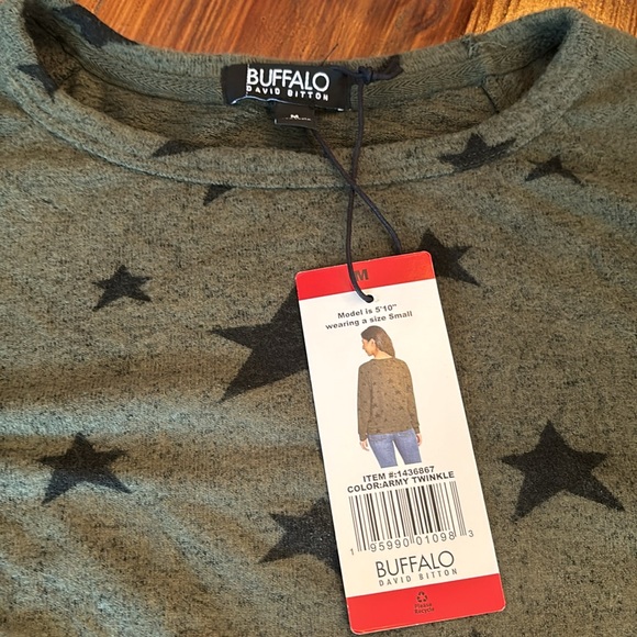 Buffalo long sleeve top, New with tags - Picture 3 of 7